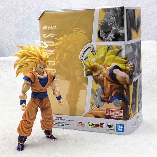 有货 万代 SHF 龙珠Z 超三孙悟空 卡卡罗特 超级赛亚人3 超3 手办