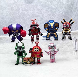 有货 万代 TOPTOY铁甲小宝卡布达盲盒蟑螂恶霸蝎子莱莱摆件手办