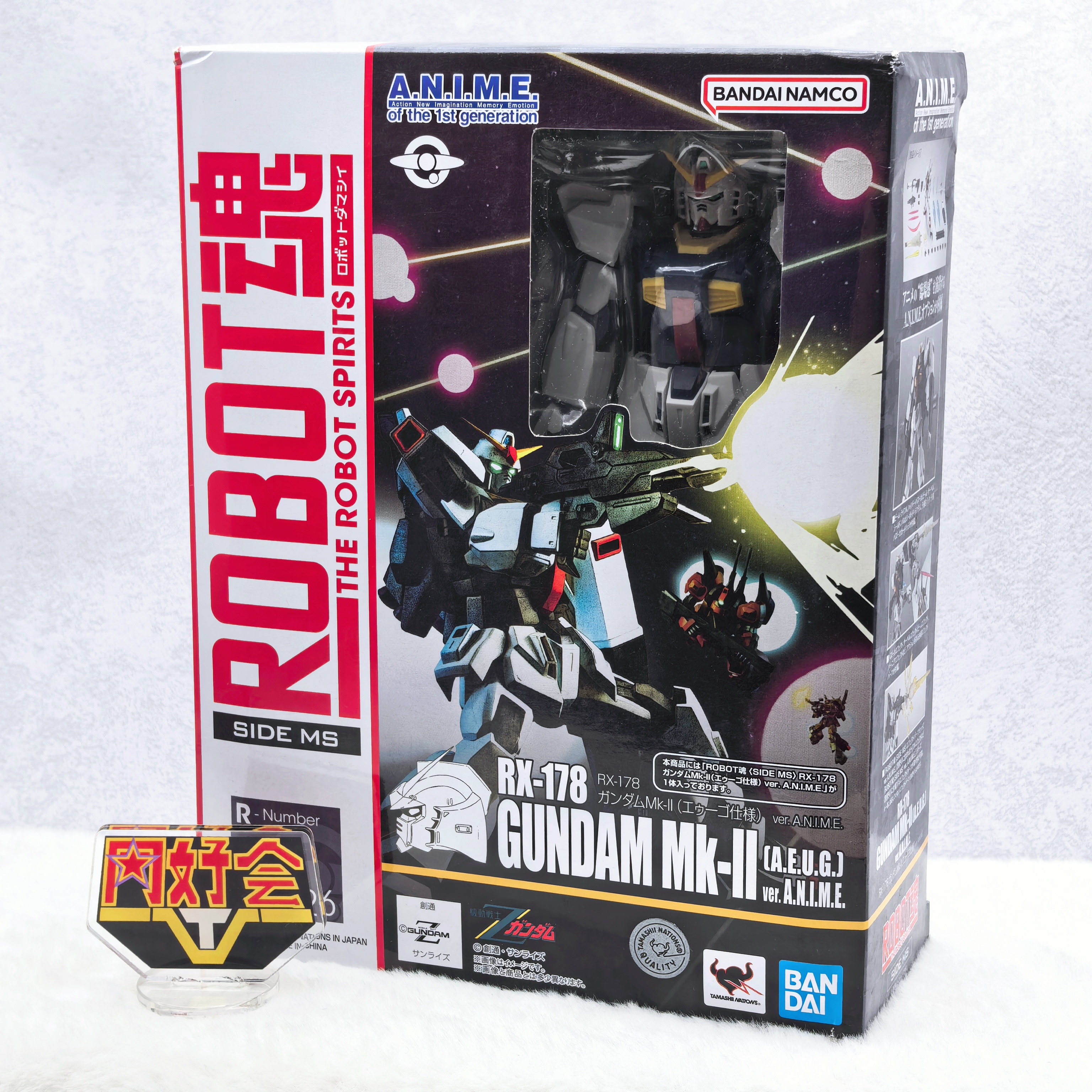 有货 万代 R魂 ROBOT 高达Z 马克兔 MK2 奥古色 白兔 可动 模型