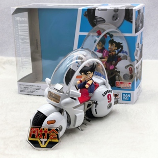 有货 万代 shf 龙珠 SHF 布尔玛的机车 胶囊 No.9 再版摩托