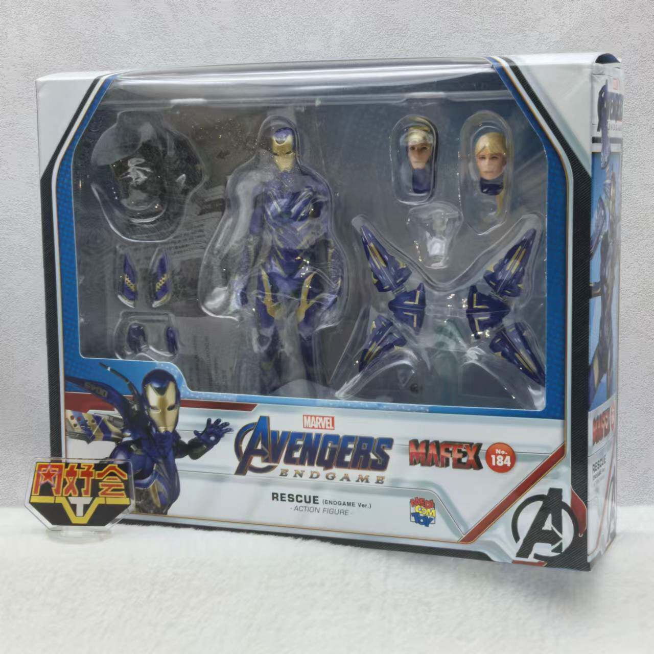 有货 MAFEX 漫威 复仇者联盟4 钢铁侠救援装甲 小辣椒 手办