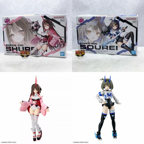 30MS模型万代朱丽魅仓丽配色B