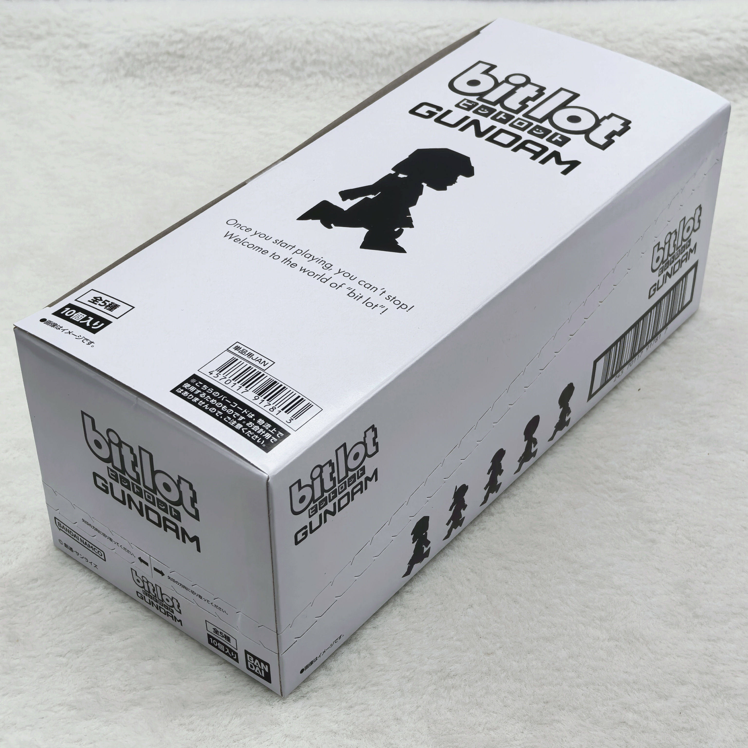 有货 万代 食玩 机动战士高达 积木人 bit lot bitlot 夏亚扎古