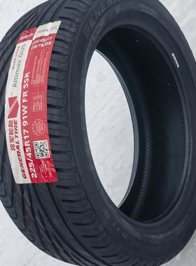 马牌将军防爆胎225/45R17 91WSSR GU5单单向花纹全新正品新货美国