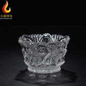 清仓处理 供水杯 酥油灯座蜡烛台 莲花液体酥油灯 莲花杯