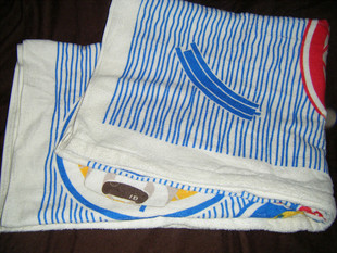 150×100厘米450克外单尾货微瑕柔软舒适纯棉儿童毛巾被