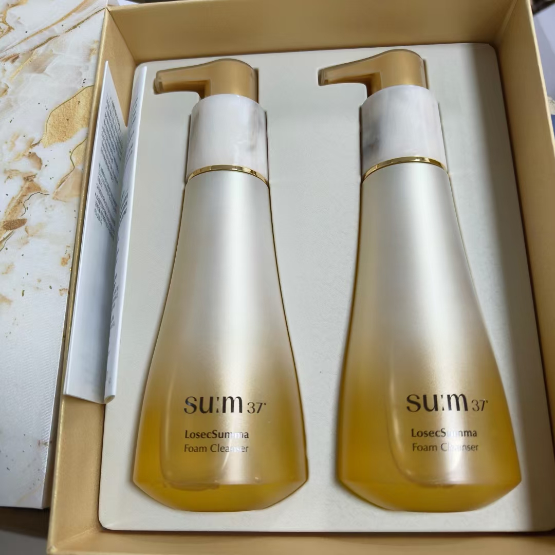正品韩国su:m34苏秘呼吸罗马苏玛洗面奶套装深层清洁保湿滋润不绷