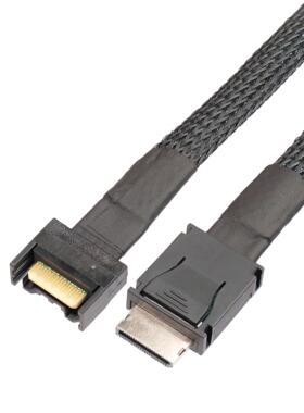 PCIE Gen5 MCIO 4X 4i转Oculink SFF-8611 服务器连接线