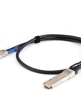 40G高速MiniSAS HD SFF-8644转QSFP SFF-8436服务器存储连接线