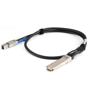 40G高速MiniSAS HD SFF-8644转QSFP SFF-8436服务器存储连接线
