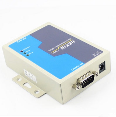 HEXIN 2108C 工业级 232转485 422通信转换器 带光电隔离 防雷