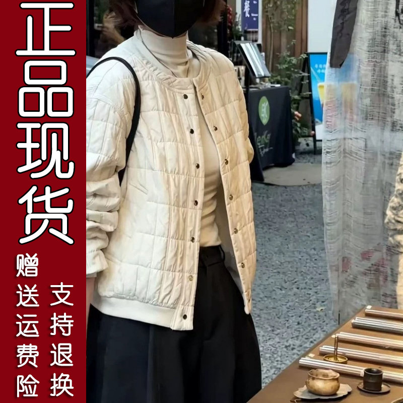 韩系格纹宽松显瘦夹克