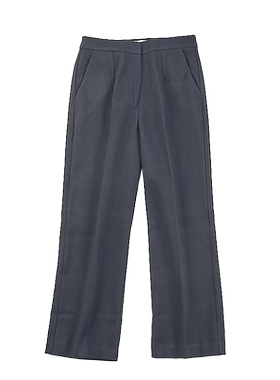 621韩版纯色通勤直筒休闲裤女81429夏秋高腰阔腿显瘦小个子九分裤