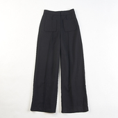 宽松百搭垂感休闲西裤 新款 女H83961秋季 品质纯色高腰显瘦阔腿长裤