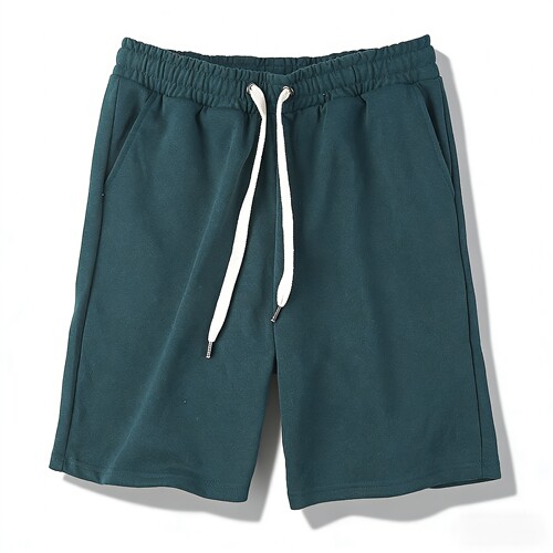 外贸单简约抽绳运动短裤男女