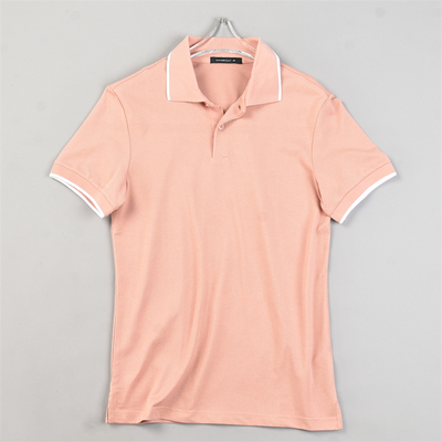 出口韩国纯色短袖Polo衫男女T恤