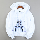 外贸精品连帽卫衣皮肤衣男女11.18L85045印花防晒服春夏休闲上装