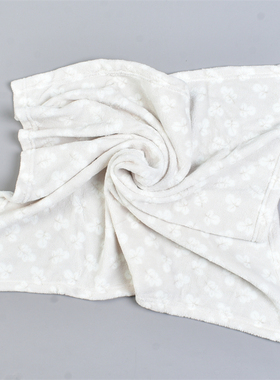 426法兰绒毛毯枕巾82131办公室午睡空调间居家盖腿珊瑚绒小方毯子