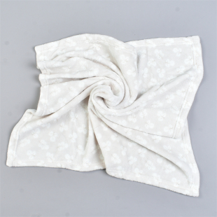 426法兰绒毛毯枕巾82131办公室午睡空调间居家盖腿珊瑚绒小方毯子