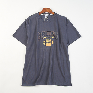 半袖 T恤男女84949宽松运动休闲夏秋新款 上衣 球队印花圆领短袖 美式