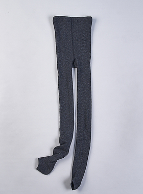 秋冬高腰收腹连裤袜女16H77381弹力紧身提臀美腿厚针织露趾踩脚裤