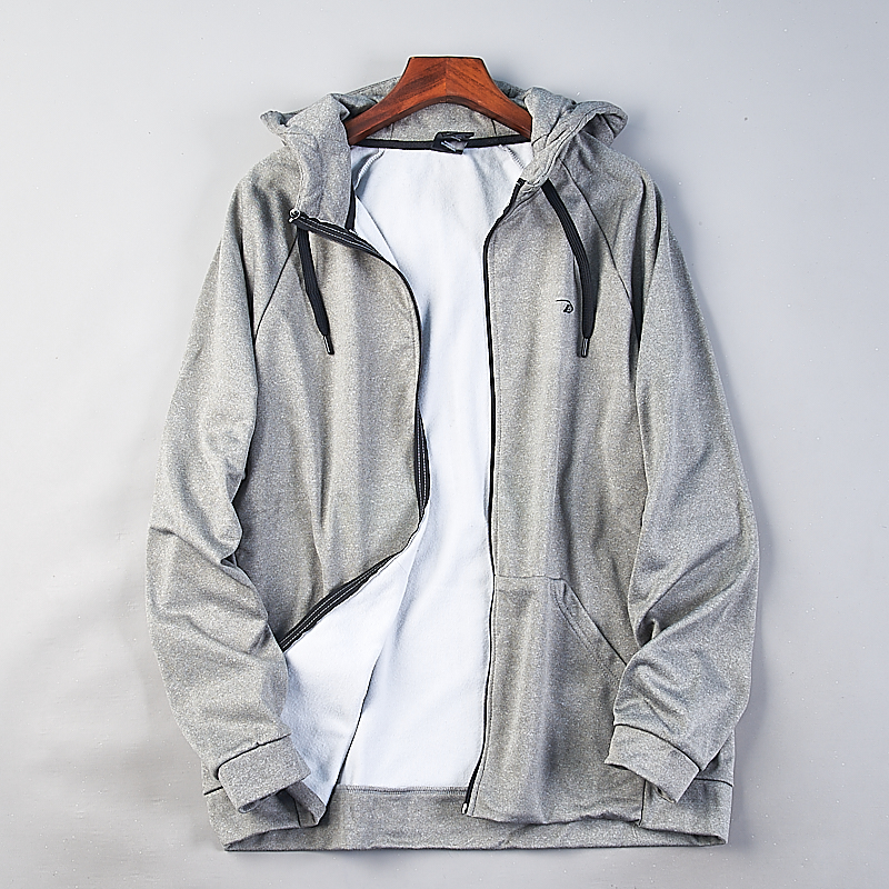 纯色开衫外套运动休闲卫衣