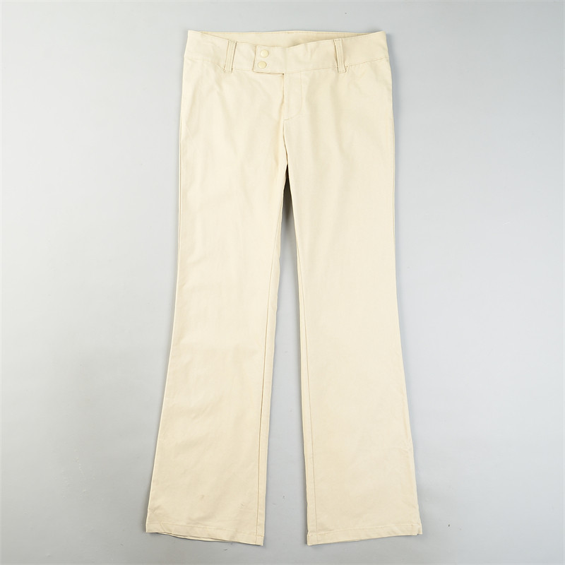 韩版经典中腰修身喇叭裤女1.20L85226潮流复古风春季休闲加长裤子,女装/女士精品,休闲裤,淘宝优惠券,粉丝福利购,淘宝优惠卷