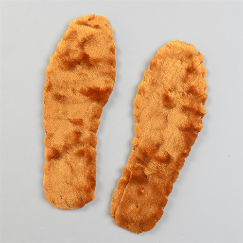 一双装精品仿羊绒鞋垫男女10.28L82501秋冬季加绒加厚保暖棉鞋垫