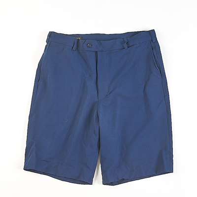 夏季纯色直筒百搭自然腰五分裤