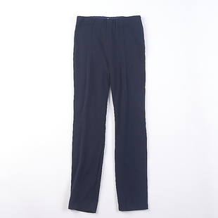 直筒裤 女H74787春秋隐形侧拉链修身 长裤 1021品质高腰收腹纯色时装