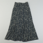 高货日单优雅气质印纹半身裙女L84637夏秋高腰显瘦包臀鱼尾裙长裙