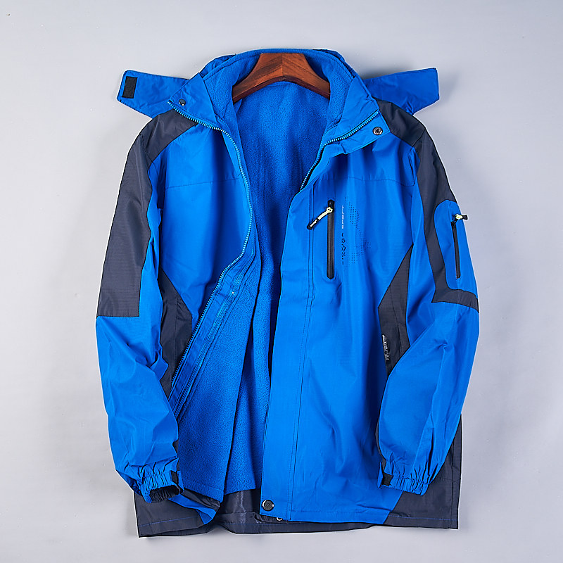 628户外拼色冲锋衣夹克男女77227秋冬三种穿法摇粒绒内胆休闲外套,户外/登山/野营/旅行用品,冲锋衣,淘宝优惠券,粉丝福利购,淘宝优惠卷