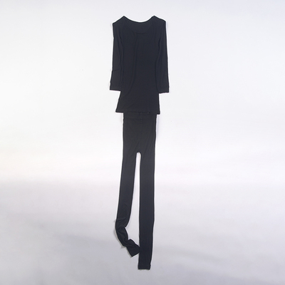 圆领无痕超薄显瘦打底长袖内衣裤