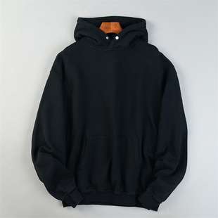 高货重磅800克纯棉连帽卫衣男女82821春秋冬宽松大码套头帽衫外套