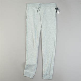 外贸精品男士大码加绒卫裤L84766秋冬高个子松紧腰加长束脚休闲裤