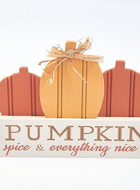 南瓜微缩道具场景摆物餐厅装饰