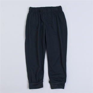 日单男女儿童束脚休闲卫裤 7.30L79882中小童简便纯色百搭春夏长裤