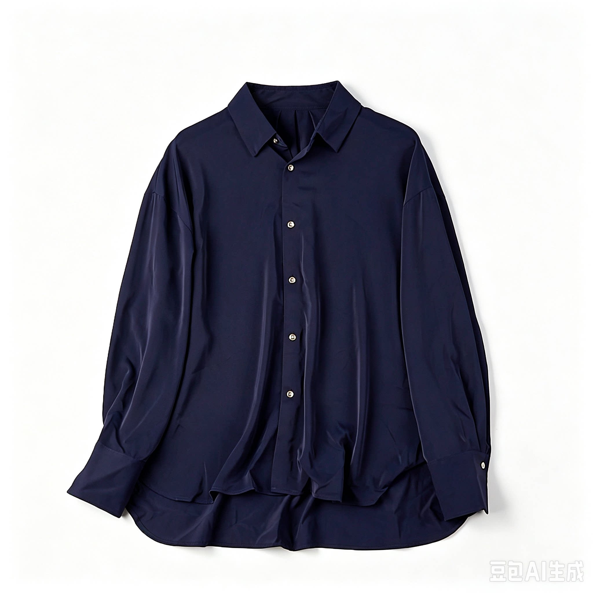 轻熟职场风坠感纯色衬衫女9.1L87379宽松灯笼袖夏季凉感休闲上衣