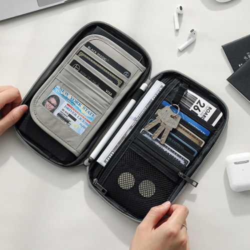 护照收纳包旅行证件机票夹保护套