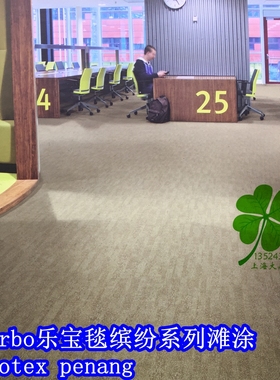 forbo flotex penang福尔波乐宝毯缤纷滩涂植绒方块地毯卷毯原装