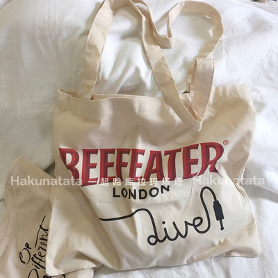 帆布包复出啦beefeater守卫纯棉