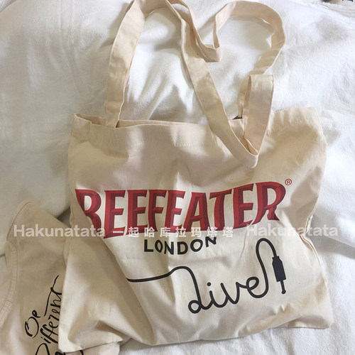 帆布包复出啦beefeater守卫纯棉