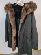 工厂甩卖女士皮草超大狐狸毛领连帽獭兔内胆可拆派克服全新样衣