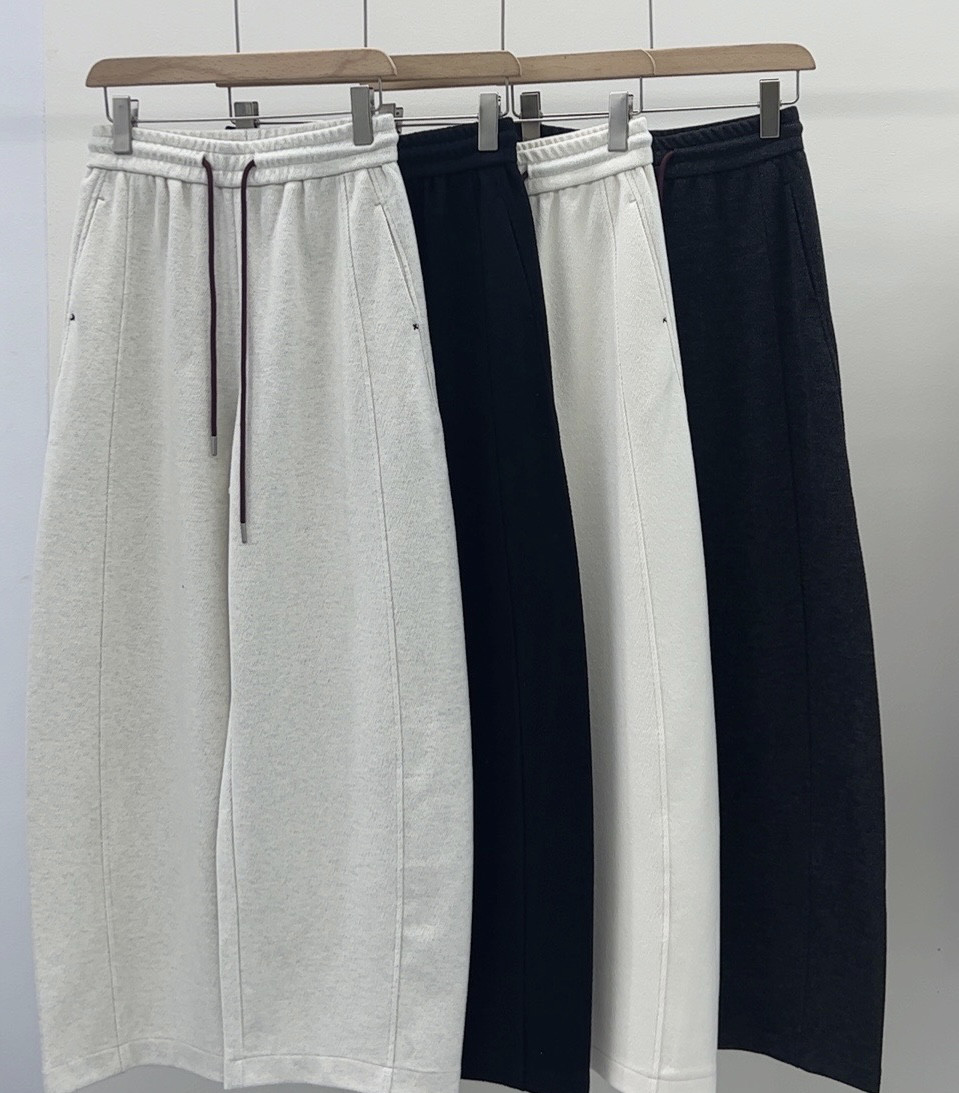 吹爆神裤再升级去年热卖数千条羊毛醋酸厚款弯刀裤直筒休闲长裤女