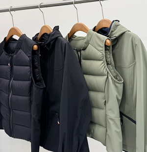 2025新款羽绒马甲女款户外加绒坎肩白鹅绒冲锋衣两件套