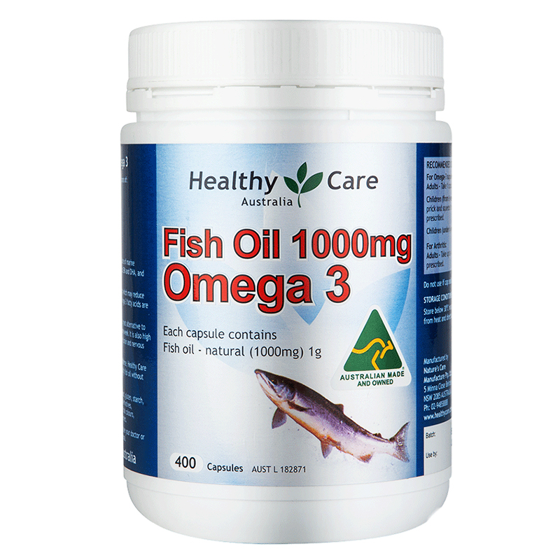 【保税发】效28/5 澳洲进口深海鱼油软胶囊400粒 中老年成人鱼油