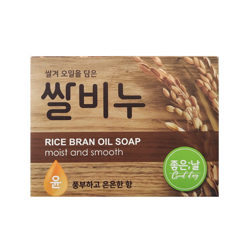 韩国奇净客润系大米皂清洁保湿洗脸洗澡美容香皂洁面皂100g