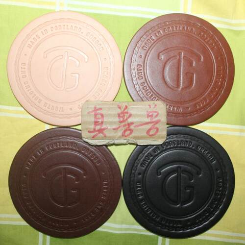 植鞣革咖啡杯垫TannerGoods