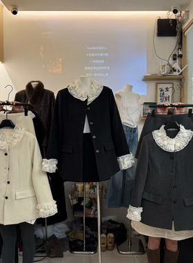 静茹设计感轻奢精致气质百搭羽绒服+半身裙套装11097