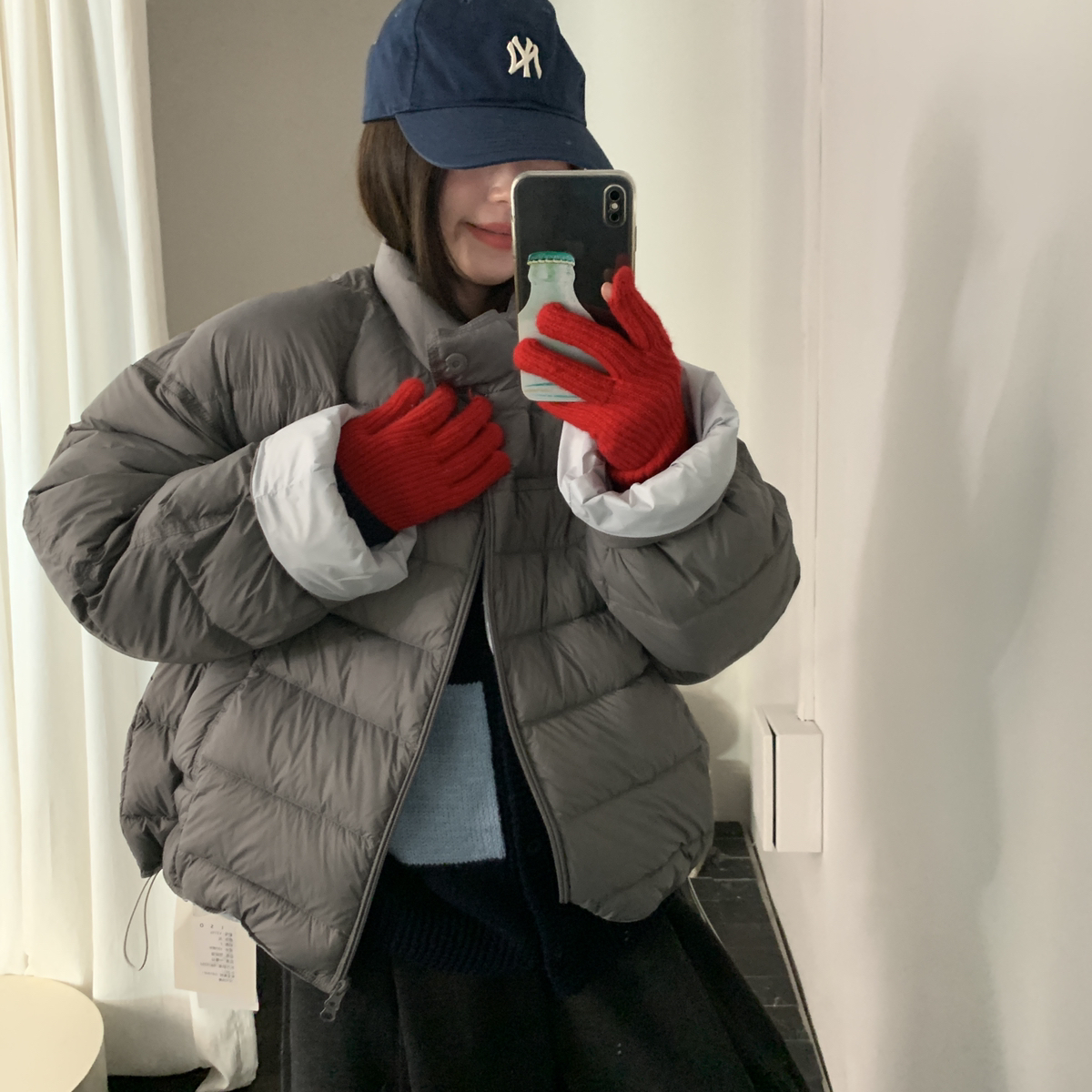 静茹款外套保暖羽绒服外套（含50白鸭绒）(含50白鸭绒)A315